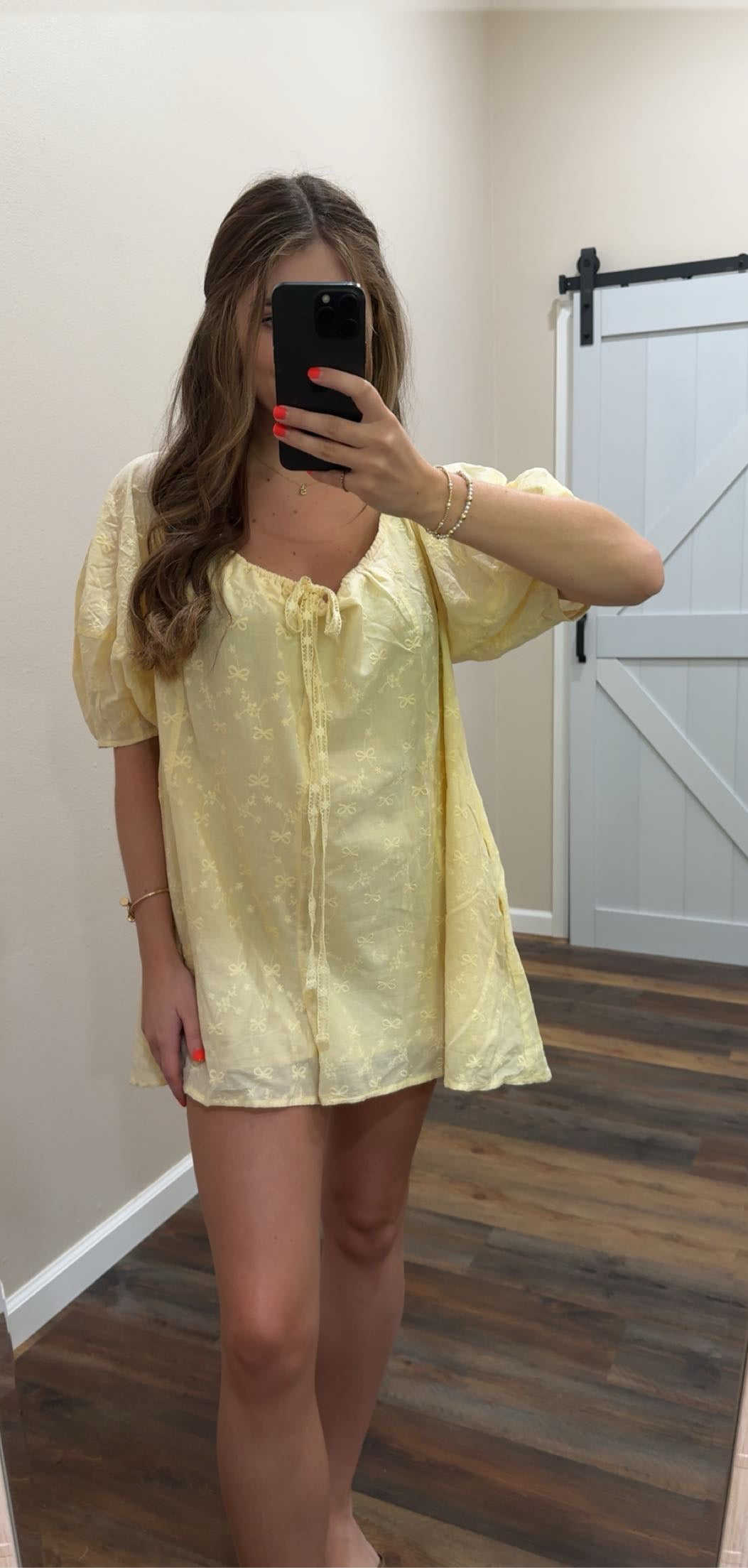 Yellow Bow Romper