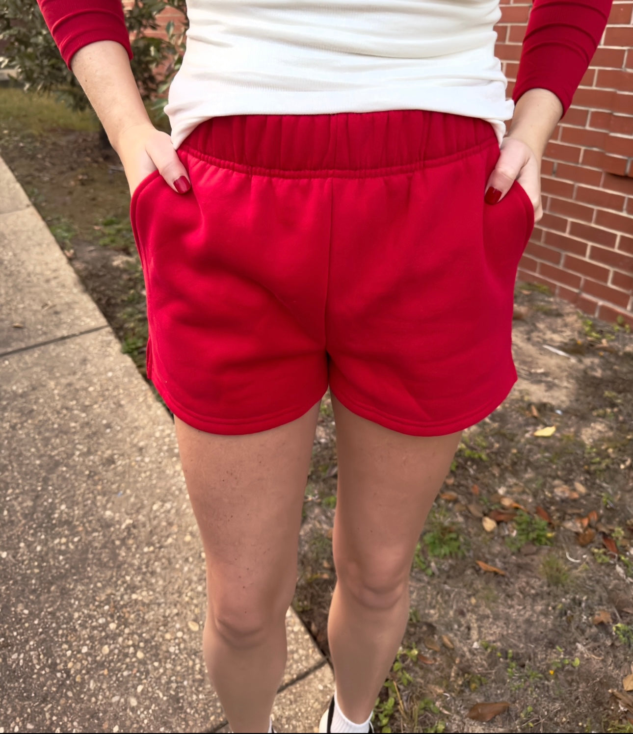 Cherry Sweatshorts
