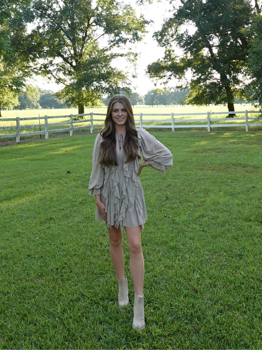 Cascade Ruffle Romper