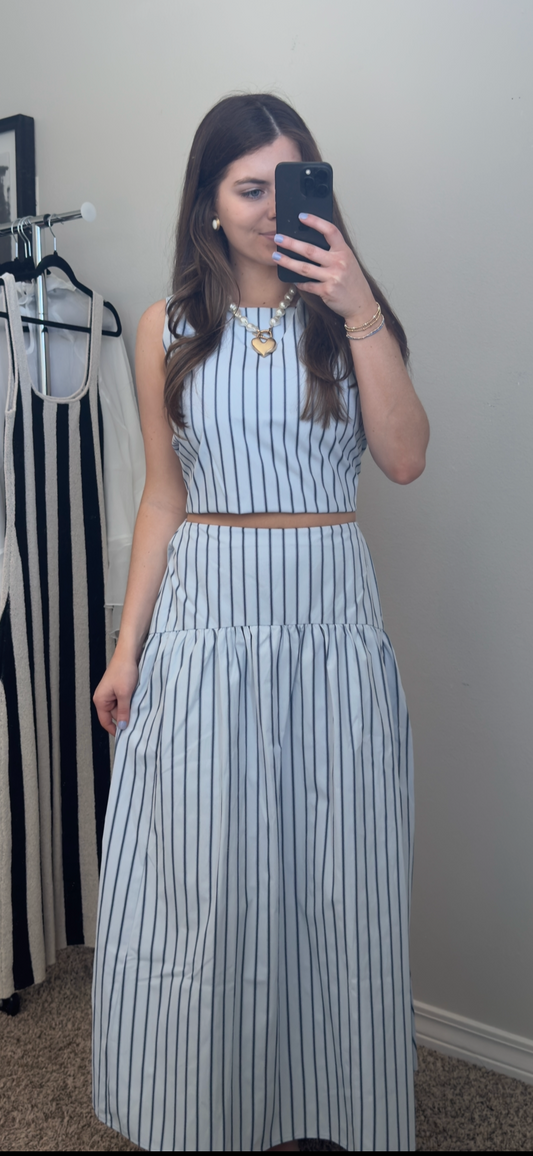 Charleston Stripe Set