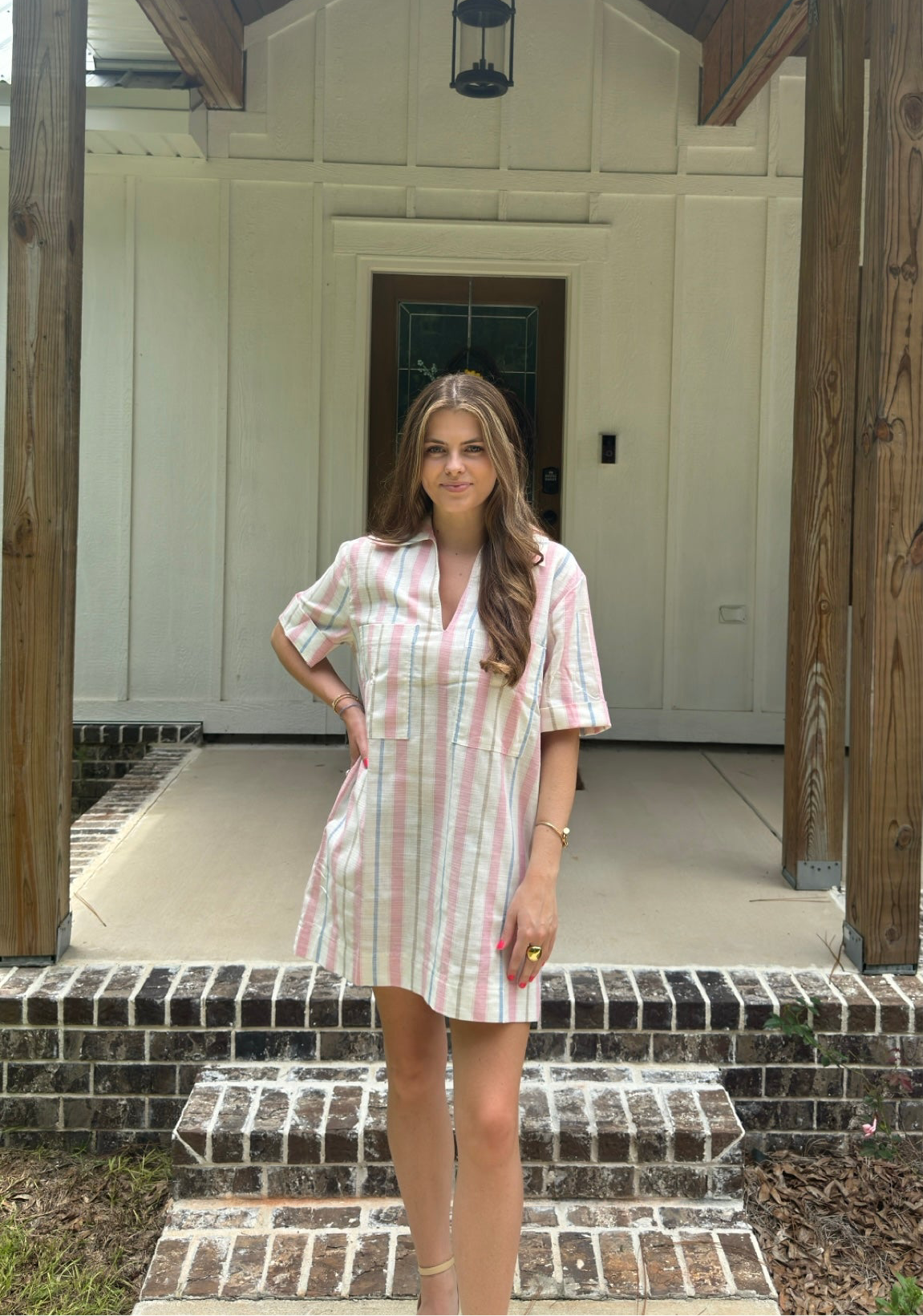 Jules Stripe Dress
