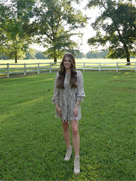 Cascade Ruffle Romper